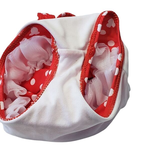 Disney Baby Minnie Mouse One Piece Swimsuit Sz 3-6M - Picture 7 of 13